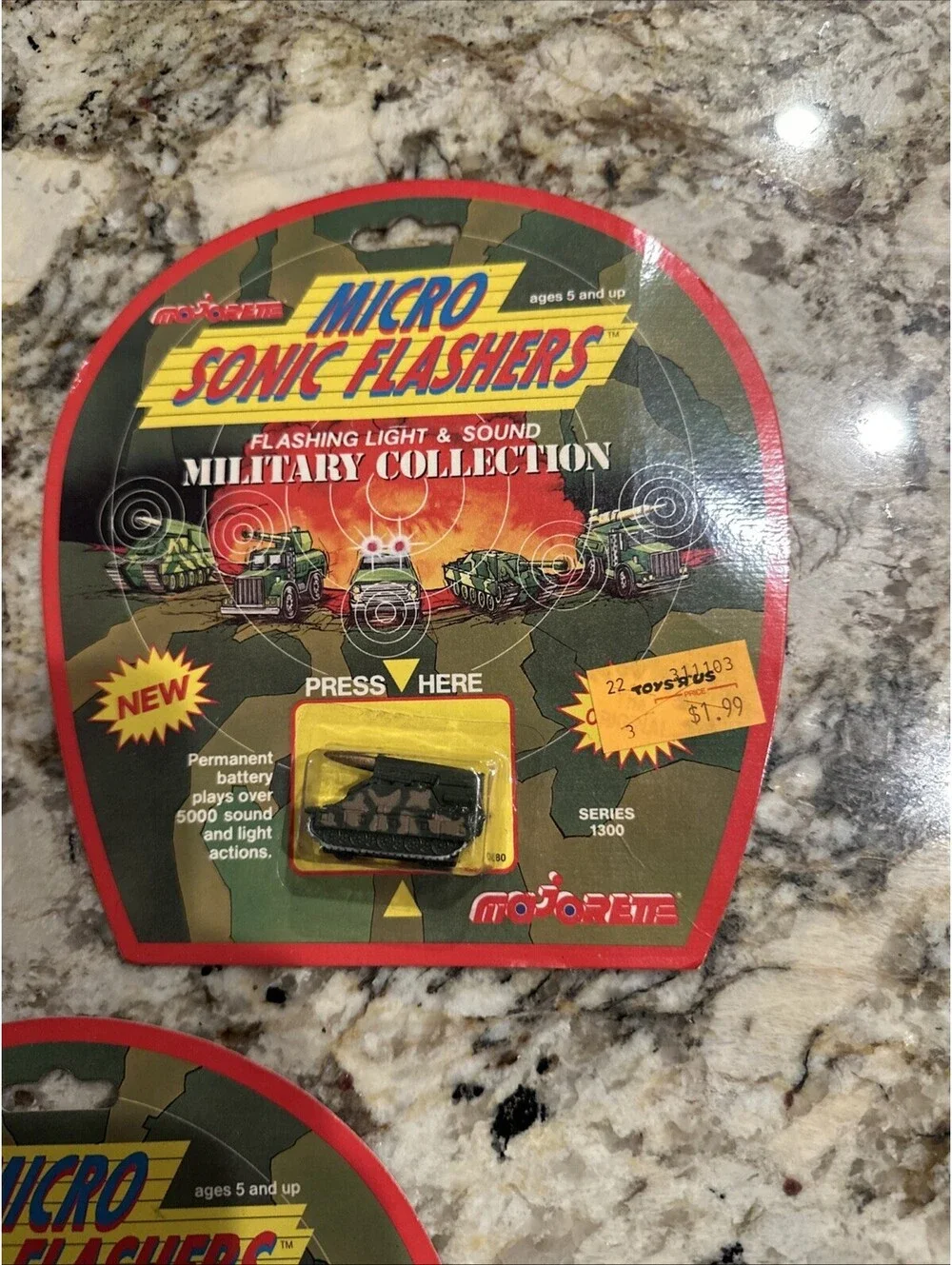 Majorette Micro Sonic Flashers Military Collection Lot Of 3 NEW + FAST SHIPPING